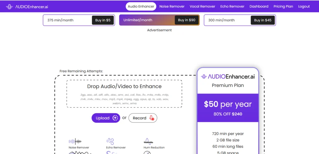 ai auidioenchance.ai ai tool cover image