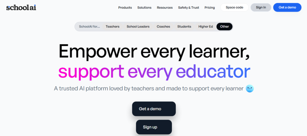 SchoolAI in education - Safe Communication & Documentation