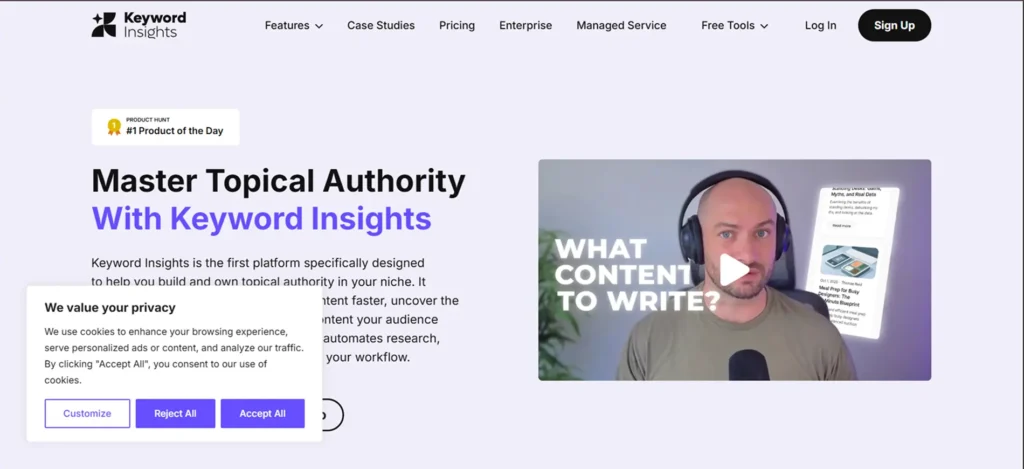 Keyword Insights (Clustering-first workflows)