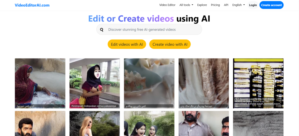 videoeditor ai