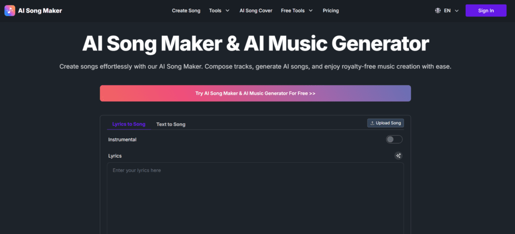 AI Song Maker