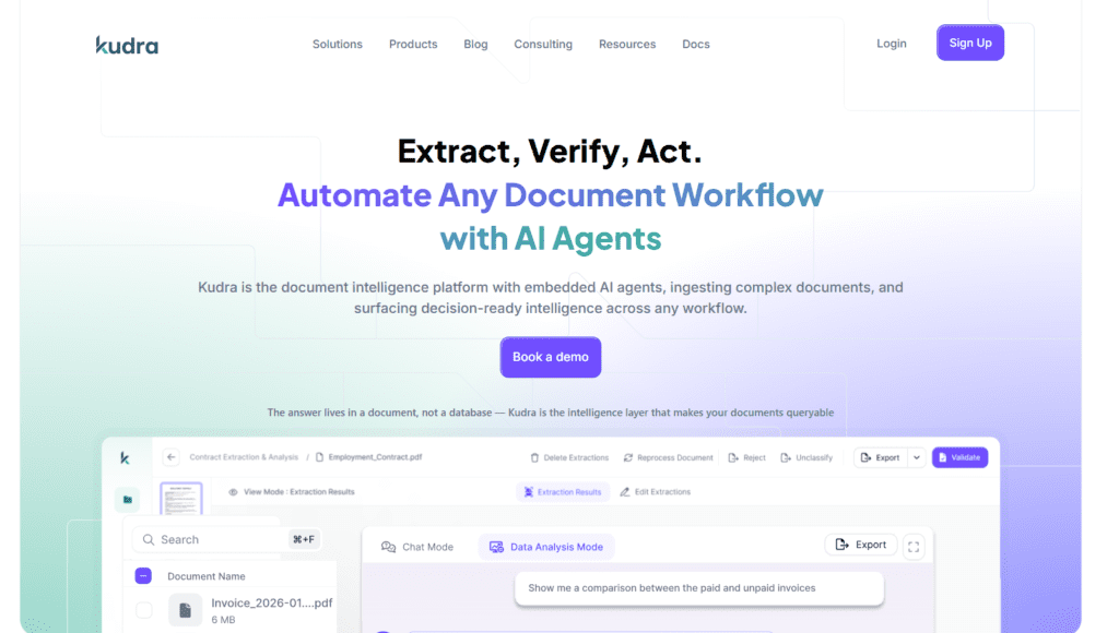 Document Intelligence - Kudra