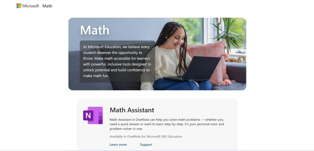 Microsoft Math Solver 