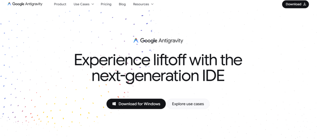 Google Antigravity - Build the new way