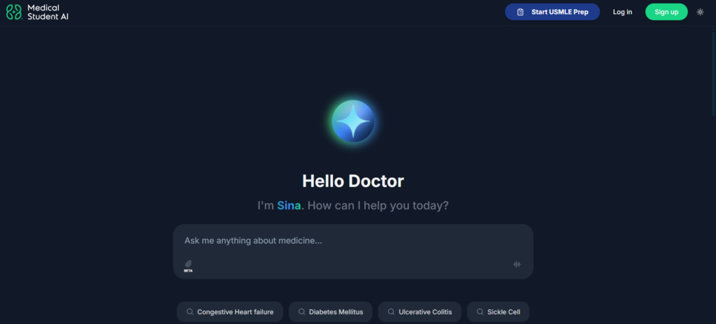 AI-powered medical education platform