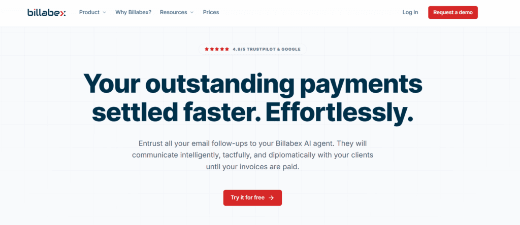 Billabex - AI-powered debt collection software for SMEs
