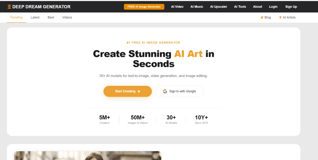 Deep Dream Generator