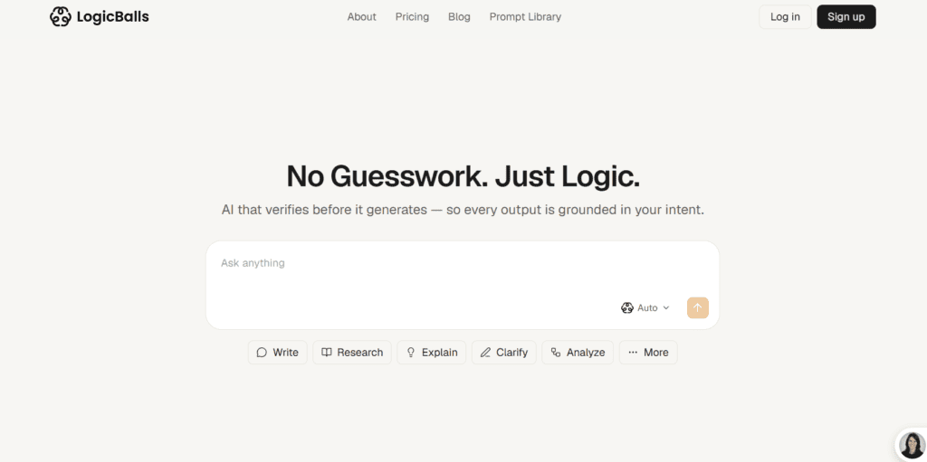 LogicBalls - AI Product Description Generator