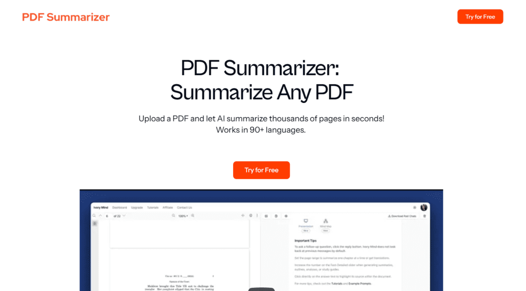PDF Summarizer