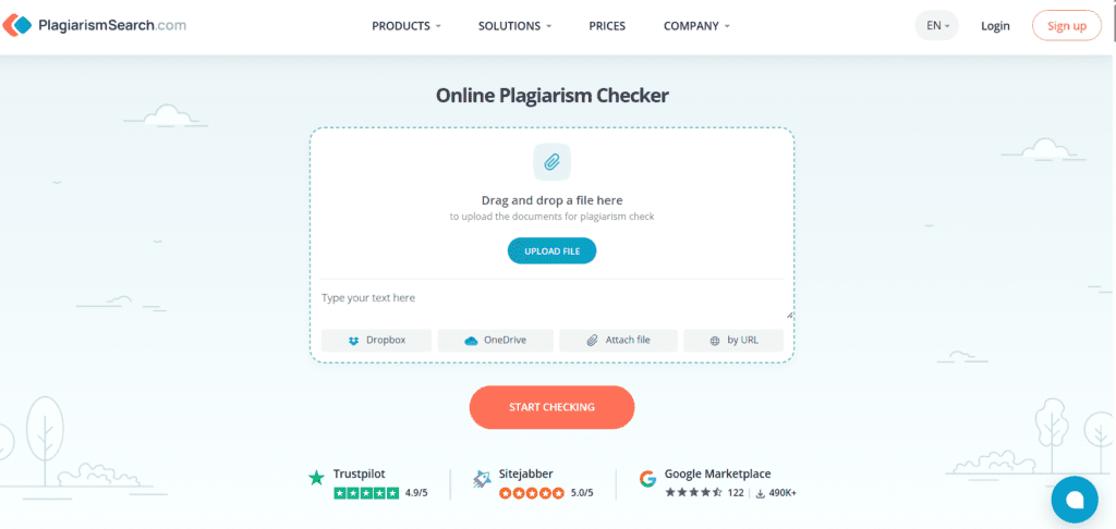 PlagiarismSearch.com