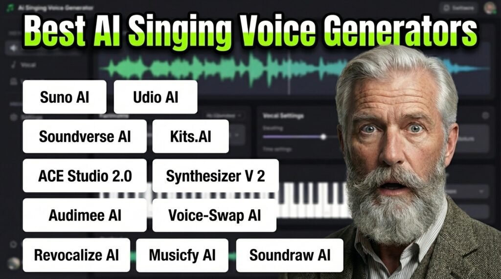 Best AI Singing Voice Generators