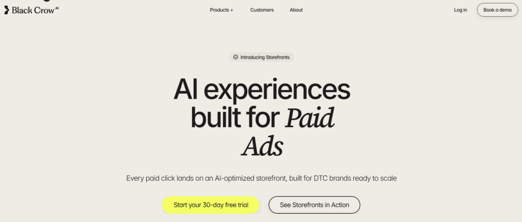 Black Crow AI | Full-Funnel Predictive AI for Ecommerce Growth