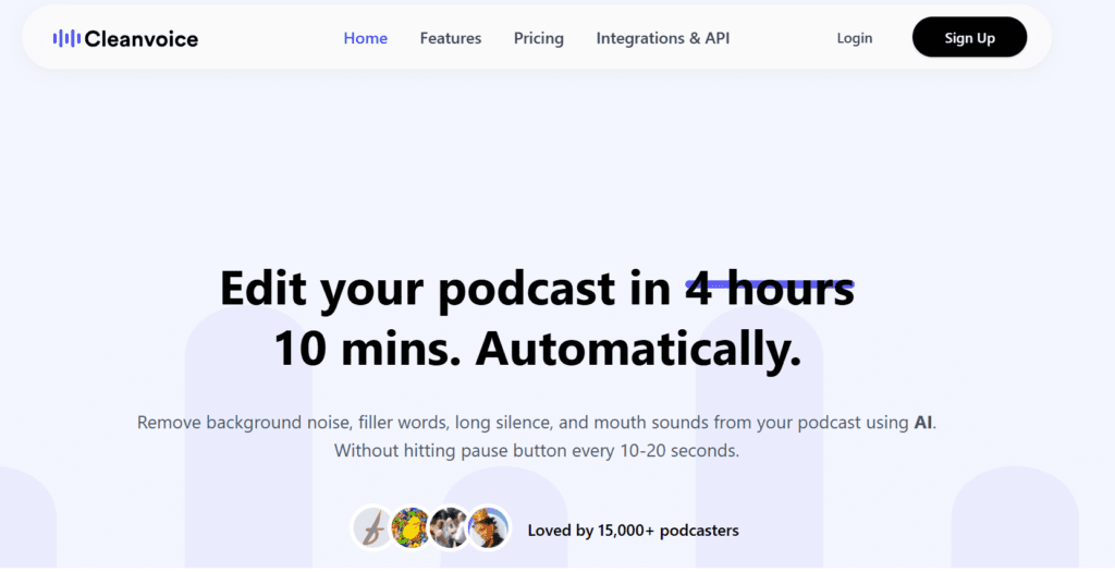 Cleanvoice AI | Edit Audio & Video Podcast in 10 Mins, in Clicks | AI Podcast Editor