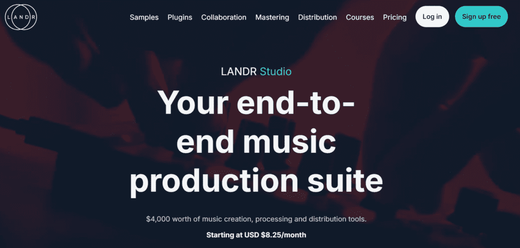 Create, Master and Release Music Like a Pro | LANDR