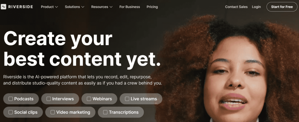 Riverside: HD Podcast & Video Software | Free Recording & Editing