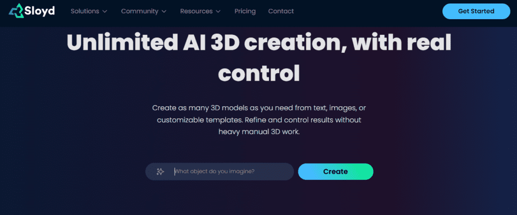 Sloyed AI: AI 3D Model Generator