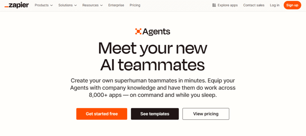 Zapier: Automate AI Workflows, Agents, and Apps
