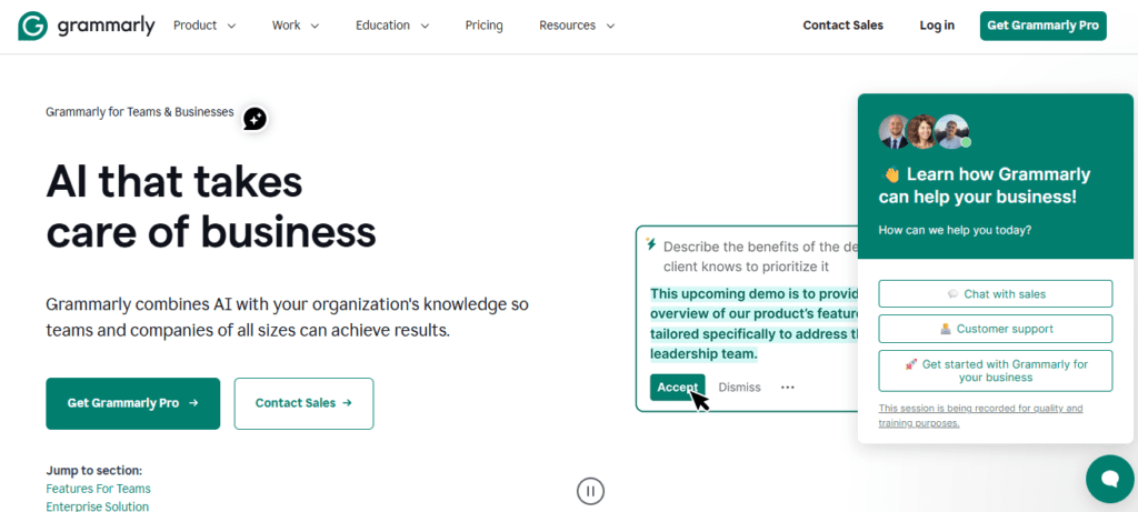 Grammarly: Free AI Writing Assistance