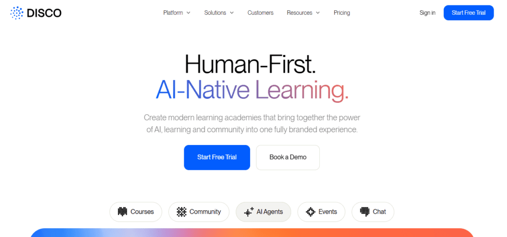 AI-Powered Social Learning Platform | Disco