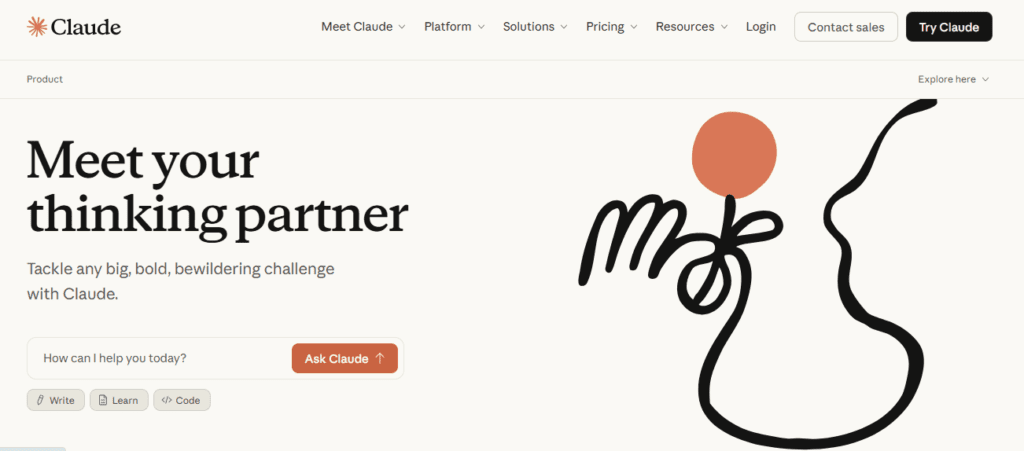 Claude is Anthropic's AI, built for problem solvers. Tackle complex challenges, analyze data, write code, and more...