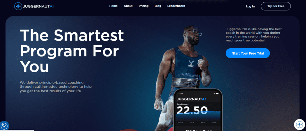 JuggernautAI: Fitness tool