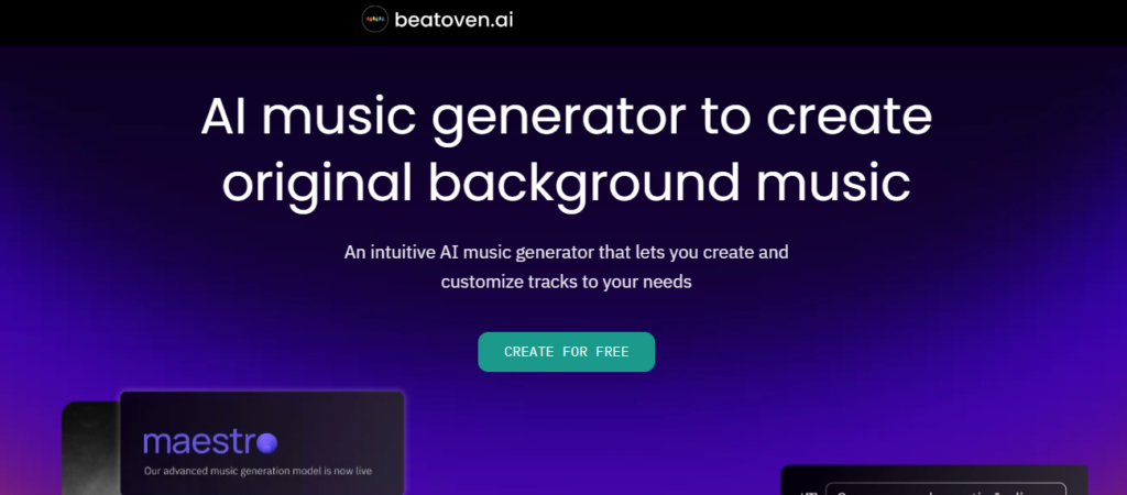 Beatoven.ai: Royalty Free AI Music Generator
