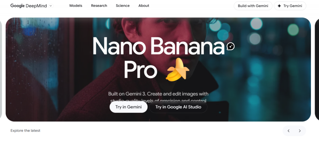 Photorealistic 4K commercial image generated by Google's Nano Banana Pro reasoning AI model