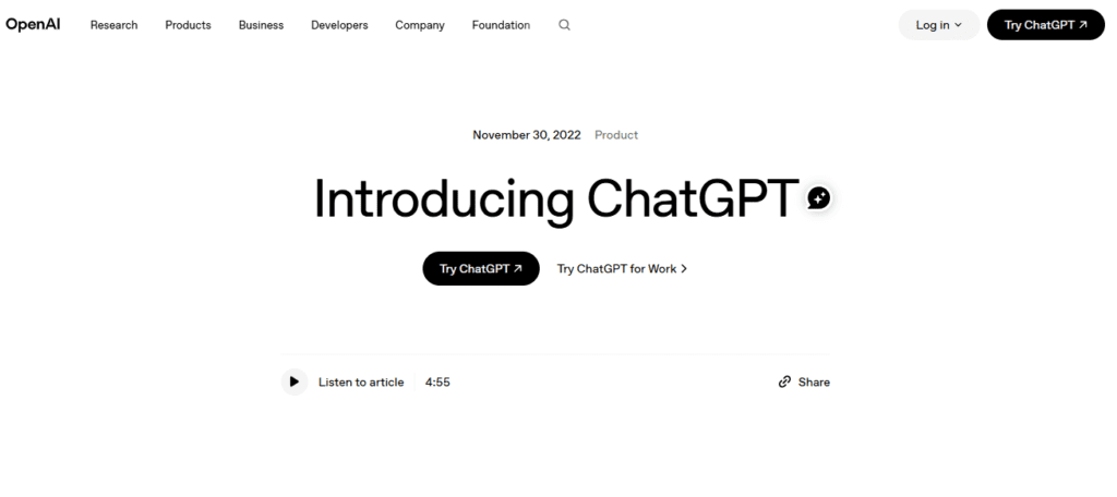 ChatGPT GPT-4o homepage showing conversational AI tattoo design tool with natural language refinement iterative back and forth and multi style versatility